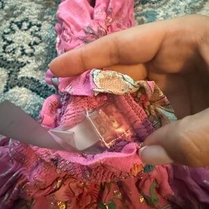 PQ Swim Pink Floral Midi Dress